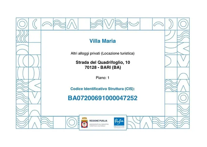 Maria Palese Hébergement de vacances Bari